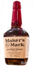 Крепкий алкоголь Виски Америки Вудфорд  Makers Mark Distillery  Мэйкерс Марк Бурбон Maker's Mark Straight Bourbon 45% 0,7л